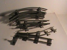 lot rails HORNBY/ECHELLE O/1 AIG A GAUCHE/3DROIT/6GRANDES COURBES/OCC