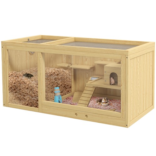 Extra large wooden hamster - large,