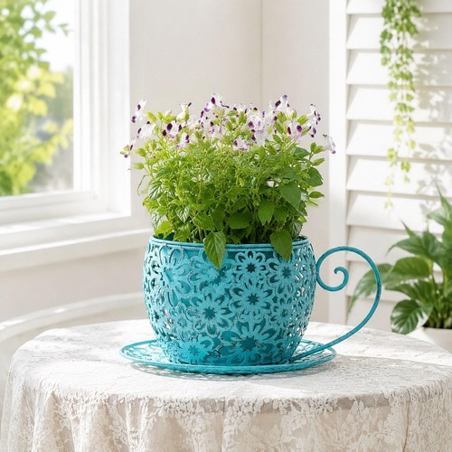 Pot fleurs décoratif en - décoratif,