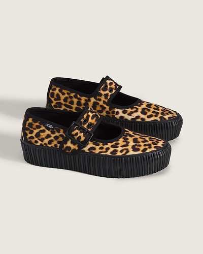 Vans leopard print mary - vans, jane