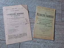 médecine agricole 1906 conseiller viticole 1930 traitement viticulture vigne