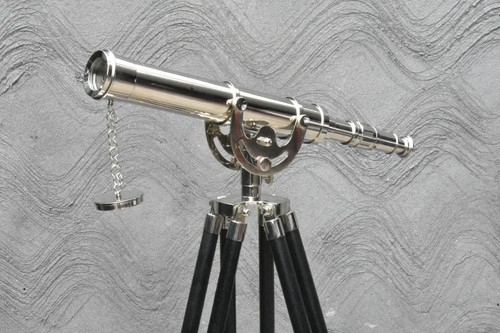 Télescope trépied vintage - télescope,