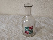 Ancienne Carafe Vermouth NOILLY PRAT en verre  21 cm de haut