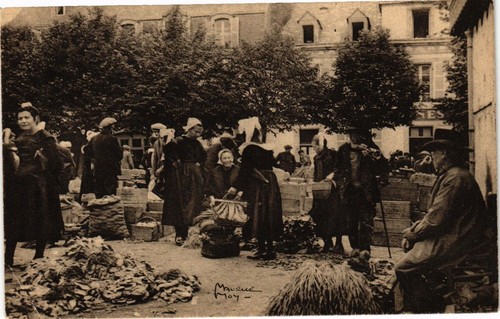 Cpa quimper marché - quimper-marché, (188747)