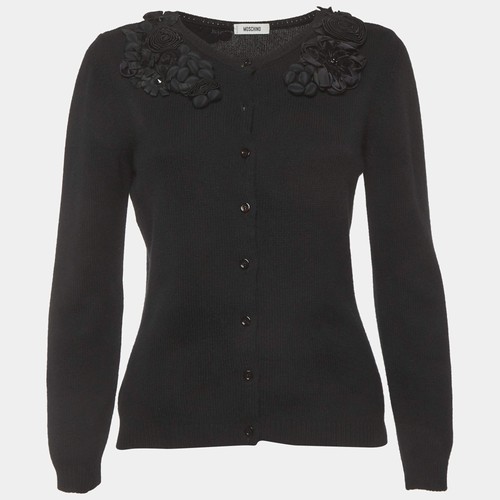 Pull moschino noir laine - moschino,