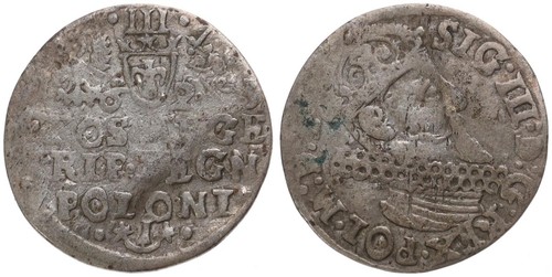 Pologne groszy 1623 argent - 3,