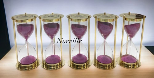 Pendule sablier ancien - ,