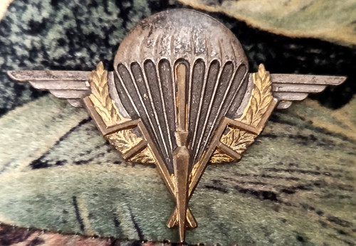 Brevet parachutiste tchad - brevet,