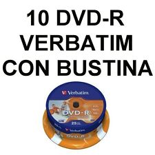 10 DVD-R 4,7 Go VERBATIM 4,7