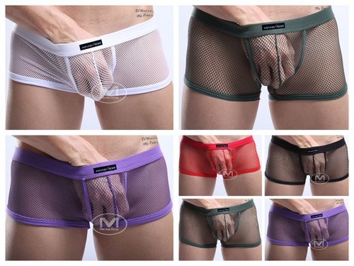 Boxer m06 maille résille - boxer,