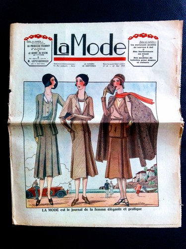 Magazine mode 18 mai 1930 - -,