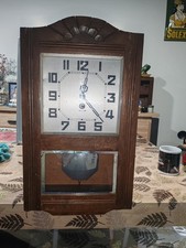 Pendule En Coffre Bois Comme Carillon  Non Tige Pendule Seul 