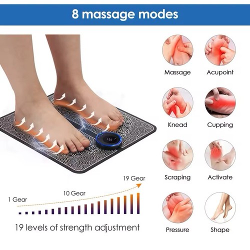 Tapis massage pieds - , ems