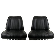 Garniture sièges avant Peugeot 304 cabriolet simili noir TOPSELLERIE AUTO CA0168