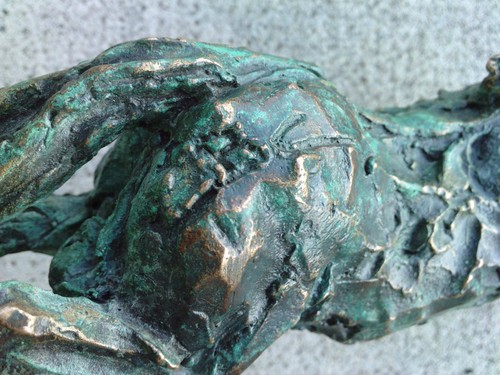 Sculpture bronze signé - bronze,