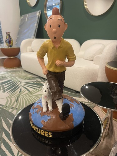 Statuette tintin milou - statuette, et