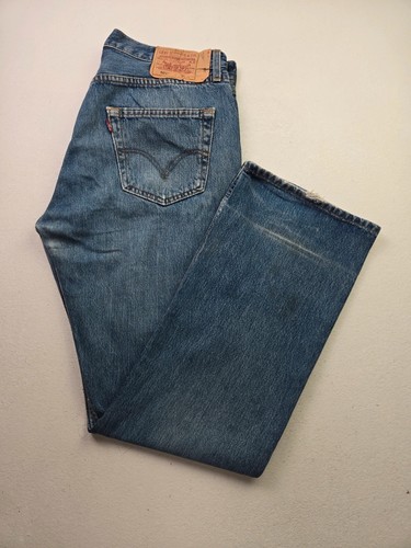 Jean levi 501 bleu - 501, unisexe