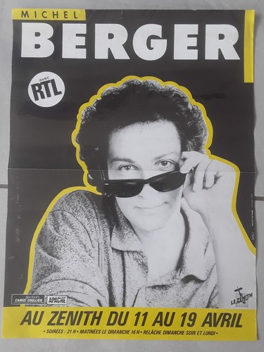 Michel berger rare - *, affiche