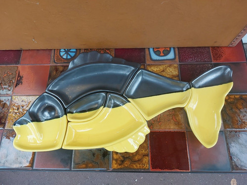 Céramique vallauris poisson - céramique,