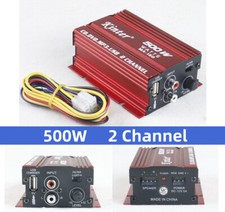 12V Mini chaîne Hi-Fi 500W