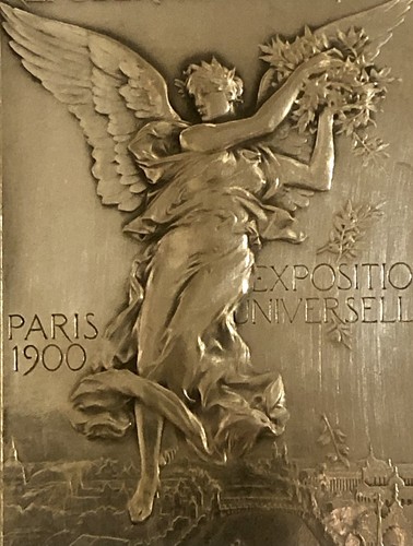 Medaille plaque bronze - plaque,