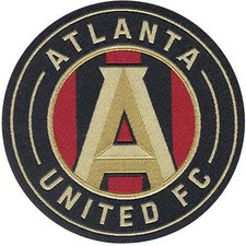 Atlanta United FC Football Équipe Crest Pro-Weave Jersey Mls Futball Patch
