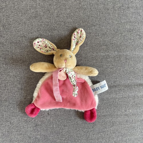 Doudou plat lapin babynat - plat,