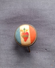 Insigne Religieux Poilu  "Espoir et Salut de la France " Sacré Coeur de Jésus
