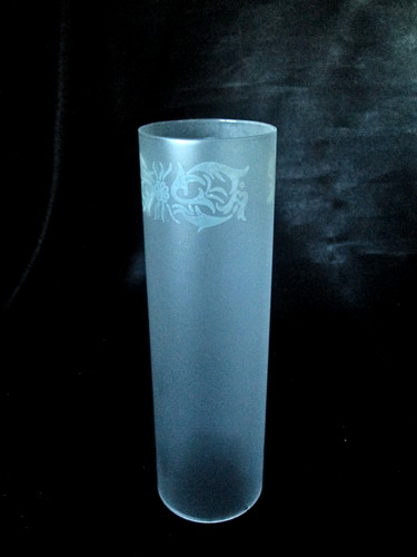Verre cylindrique lampe - cylindrique,