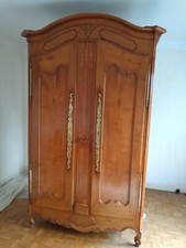 armoire louis VI en merisier