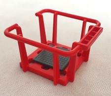 NACELLE ROUGE POUR VEHICULE DE SERVICE AEROPORT 3197 PLAYMOBIL...