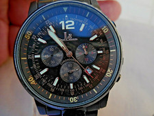 ANCIEN CHRONOGRAPHE L'ECLISES HOMME PRÉCISION A POUSSOIRS RAPIDES, à revoir 