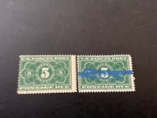 Us Stamp Scott #JQ3 Parcel Post Postage due MNH& Used..2 Sm.pin Holes-SCV $28.50