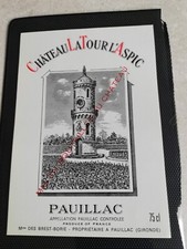 étiquette vin Château La