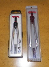 ROTRING 2 compas dans leur boite