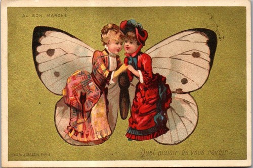 Chromos bon marche voir - au,