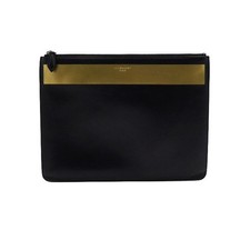 Givenchy Pochette en cuir noir