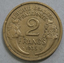 (FR1) FRANCE - 2 Francs 1935