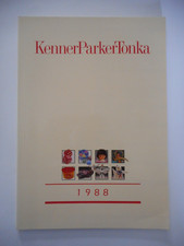 catalogue jouets KENNER 1988 Mask Silverhawks ghostbusters sos Fantômes Tinnie