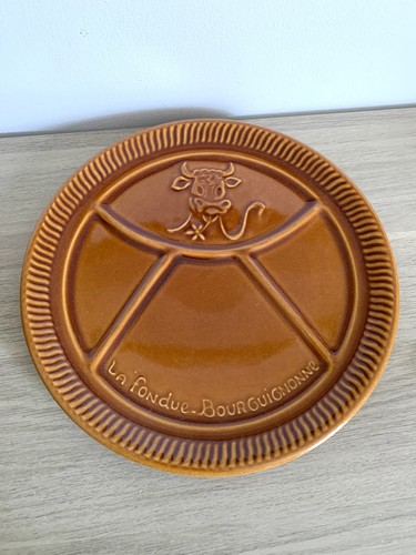 Assiette sarreguemines - assiette, la