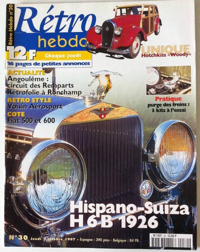 Retro hebdo 30 - retro,