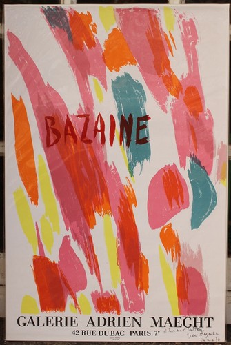 Jean bazaine affiche - jean,