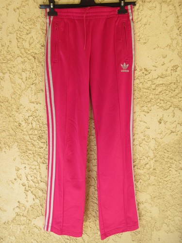 Pantalon adidas rose argenté - adidas,