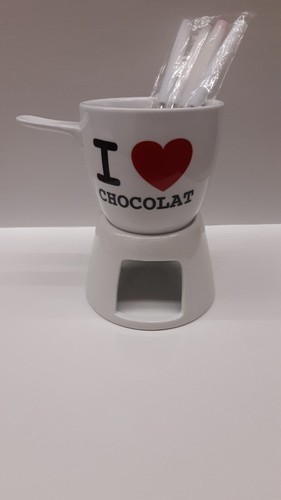 Service fondue chocolat - fondue,