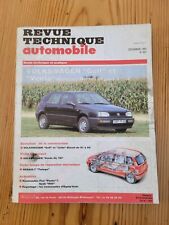 Revue technique Volkswagen Golf 3 III 1.9 d td VW Vento diesel depuis 1992 rta