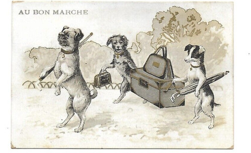 Chromo ancien bon marche - chromo, au