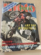 Moto verte 85 1981 Bultaco Ossa 250 Fantic Montesa 200 Montesa 248 Honda 500 XR