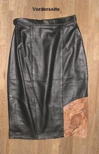 Jupe cuir noir longue en - jupe,