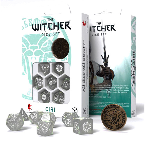 Jeu dés rpg polyédriques - jeu, de