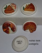 Série complète de 4 fèves